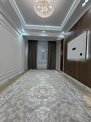 2 комнаты, 66 м², Кок-Жар ж/м Элитка, 3 этаж, Евроремонт