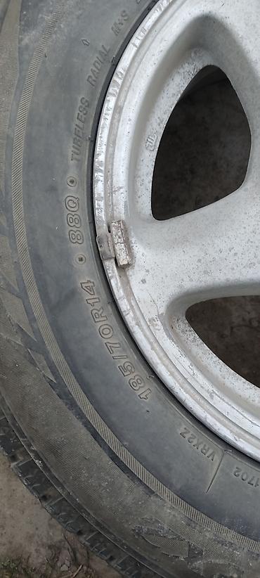 bridgestone blizzak: Колеса в сборе 185 / 70 / R 14, Зима, Б/у, Комплект, Легковые, Литые, отверстий - 4 — 6