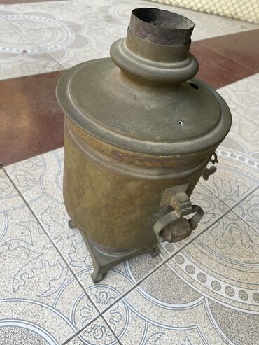 işlənmiş samovar: İşlənmiş Od Samovar, 5 l, Ünvandan götürmə