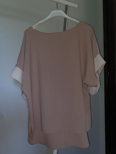 bluza xl: Zara, S (EU 36), Polyester, Single-colored, color - peach