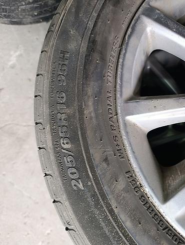 bbs rs: Литой колесный диск с шиной. Характеристики шины: - Размер: 205/65 — 2