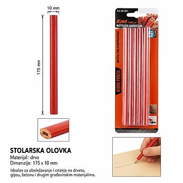 KMT Za drvo naoštrena olovka 9367595 Stolarska olovka namenjena za