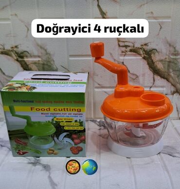 Tərəvəz doğrayanlar: Məhsulların təsviri 1) RAF Food Processor R.7722B (Cod50) - Güc: 300W — 14