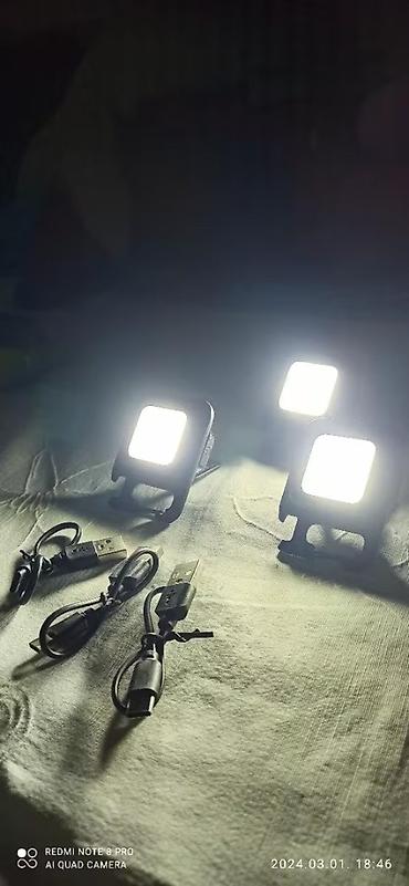 portable air conditioning: Nova USB punjiva Led radna lampa, prenosiva multifunkcionalna — 2