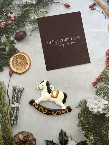 Yeni il oyuncaqları və bəzəkləri: Yeni il və Milad üçün dekorativ asılqan fiqurlar dəsti - Mövzu: Milad — 3