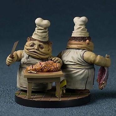 little nightmares: Коллекционная фигурка Little Nightmares – The Twin Chefs. - — 2