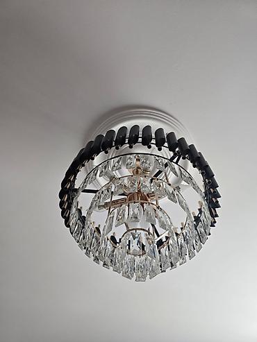 ekran sekilleri qara: Çılçıraq, 10 və daha çox lampa, Xrustal — 2