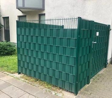 Proizvodi od rolovanog metala, metalni kanali: 🔲 PANELNA OGRADA 2D 6/5/6 mm Ispuna rebrasta traka – zaštita od — 6