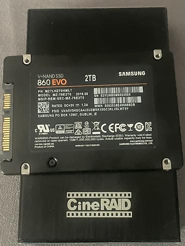 ucuz pc kasa: Ikisini 1200azn biri 600azn Yenidi Samsung 860 EVO 2TB SSD + — 1
