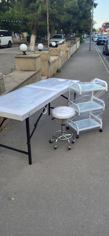 Kuşetkalar: Yeni, Kosmetoloji kuşetka, Qatlanmayan, rəng - Ağ — 13