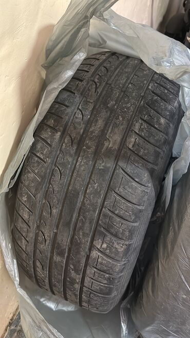 Шины: Шины 225 / 55 / R 16, Лето, Б/у, Комплект, Легковые, Dunlop