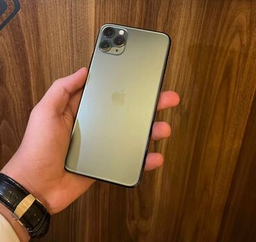 камера: IPhone 11 Pro Max, 64 ГБ, Matte Midnight Green, Face ID