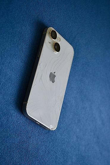 note 3: IPhone 13 mini, Б/у, 128 ГБ, White Titanium, Наушники, Зарядное устройство, Защитное стекло, 93 % — 6