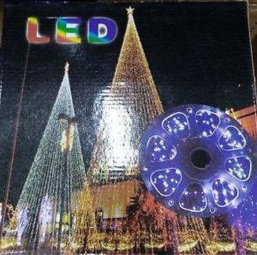 ukras: LED LAMPIONI 50 METARA NOVO 3 BOJE NOVOGODISNJI AKCIJA | Cene nisu — 4