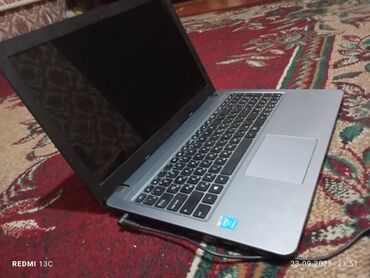 ноудбук асус: Ноутбук, Asus, Intel Core i5, 15.6 ", Татаал эмес тапшырмалар үчүн