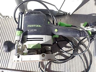 digər alətlər: Festool Frez dəsti OF 1400FEQ plus.
Almaniya
Çox az istifadə olunub — 2
