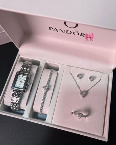 золото бишкек цена: Подарочный набор Pandora в фирменной коробке. Состав набора: -