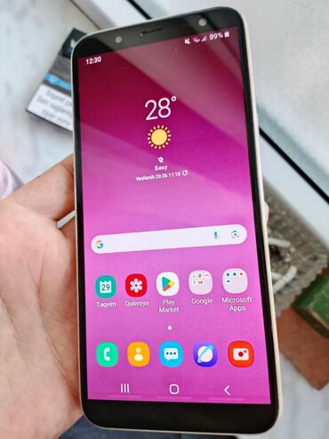 samsung a30 irsad: Samsung j6 32gb barmaq izi face id zavod telefon