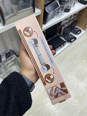 Посуда и кухонный инвентарь: Многоколёсный нож-резак для теста “Fried Dough Sticks Knife” - — 1