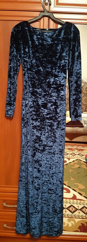 накидка на платье в Кыргызстан | Платья: S (EU 36), цвет - Синий, Вечернее