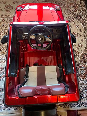 mini araba: Uşaq üçün elektrikli miniatür avtomobil – G‑klass üslubunda, parlaq — 1