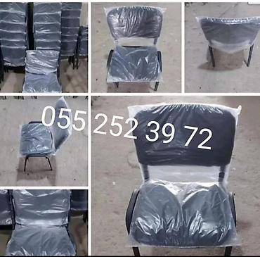 Bağ, çöl oturacaqları: Yeni, Sadə stul, Metal, Azərbaycan — 8
