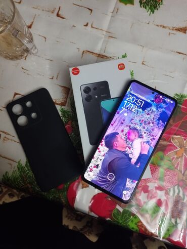 Xiaomi: Xiaomi Redmi Note 13, 256 GB, rəng - Qara, 
 Barmaq izi