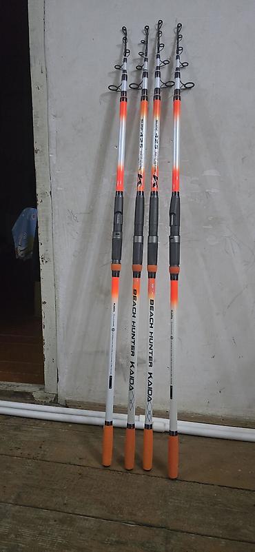 kugo m4 pro: Kaida Beach Hunter teleskopik surf qamışı det satilir isdifade — 2