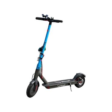 elektrikli scooter qiymeti ucuz: Электросамокат "WingZ Light Sky Blue" Elektrosamakat super veziyette