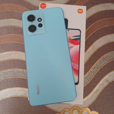 redmi 12 işlənmiş: Xiaomi Redmi Note 12, 128 ГБ, цвет - Голубой, 
 Сенсорный, Отпечаток пальца, Две SIM карты