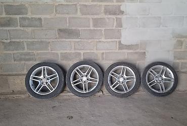 3 67: Литые Диски R 17 Mercedes-Benz, Комплект, отверстий - 5, Б/у — 2