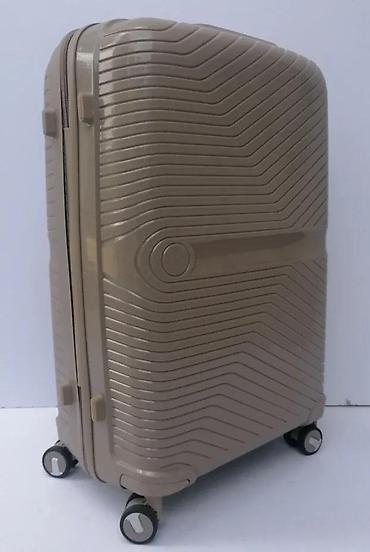 Putni koferi i torbe: Kofer za putovanja na točkićima – velika veličina - Materijal: čvrsta — 3