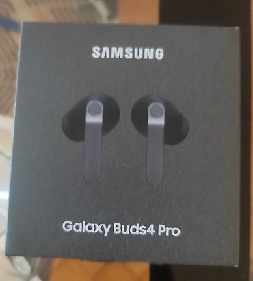 Qulaqcıqlar: Samsung Galaxy Buds4 Pro — Təp Təzə, Qutulu (260 AZN). Rəsmi mağaza — 1