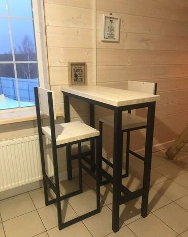 барный стол бу: Барные столы и стулья в наличии и на заказ изготовление любые размеры