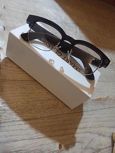 очки ии: Умные очки Smart Glasses - Классическая оправа «wayfarer» черного — 1