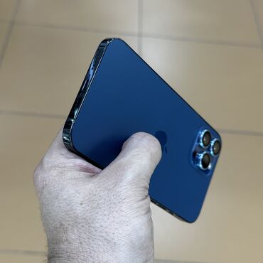 Apple iPhone: IPhone 12 Pro Max, Б/у, 128 ГБ, Синий, 96 % — 11