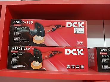 Угловая шлифовальная/полировальная машина DCK KSP05-180 (Professional)