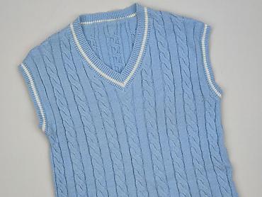 chabrowy sweter: Sweter damski, rozmiar S — 1