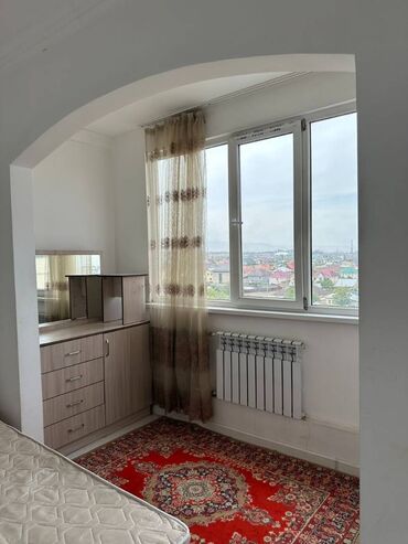 квартира берилет мкр кок жар: 1 бөлмө, 45 кв. м, 106-серия жакшыртылган, 7 кабат, Косметикалык ремонт