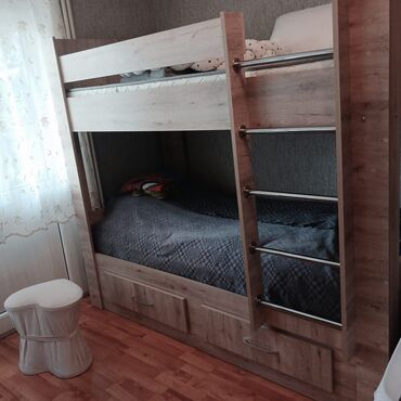 Mebel: Oğlan və qız üçün, Yeni, Çarpayı, Matras ilə, Siyirməli, Taxta