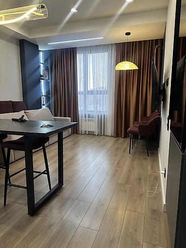 Продажа квартир: 2 комнаты, 55 м², Асанбай мкр Элитка, 6 этаж, Дизайнерский ремонт — 11
