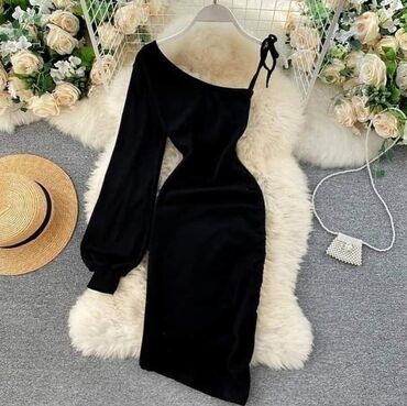 Haljine: S (EU 36), bоја - Crna, Dugih rukava — 28