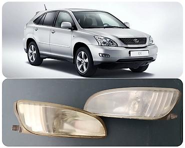 330: Комплект противотуманных фар Lexus 2006 г., Б/у, Оригинал, США — 1