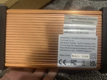cross motor cocuk: İnvertor 3500 W təzədir. Avtomabil akumulyatoru ile qoşaraq evi — 1