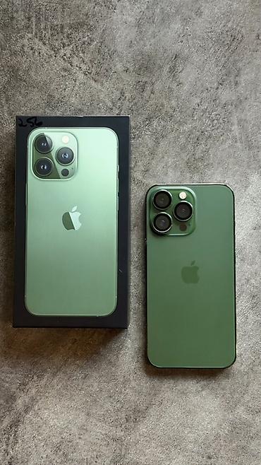 Apple iPhone: IPhone 13 Pro, зелёный, память 256 ГБ В идеальном состоянии. Один — 2