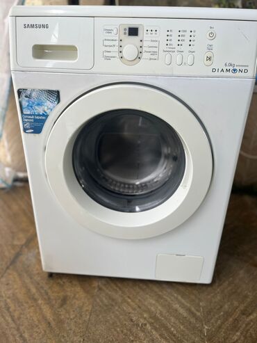 Paltaryuyan maşınlar: Paltaryuyan maşın Samsung, 6 kq, Avtomat, Qurutmasız