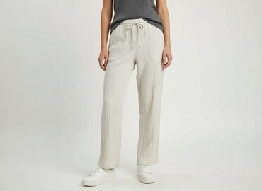 letnie spodnie materiałowe damskie: Sinsay, Women`s trousers, size L