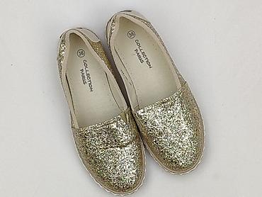 charm's paris: Damskie espadryle „Collection Paris” – złote, brokatowe - Rozmiar: 36 — 1