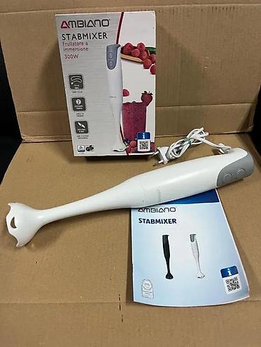 Blenderi, mikseri: Ambiano štapni mikser 300 W - Snaga motora: 300 W - Dve brzine rada — 7