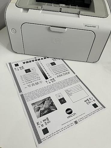 Принтеры: Продаю принтер от Hp P1005 Отлично печатает Стоит новый картридж Все — 8